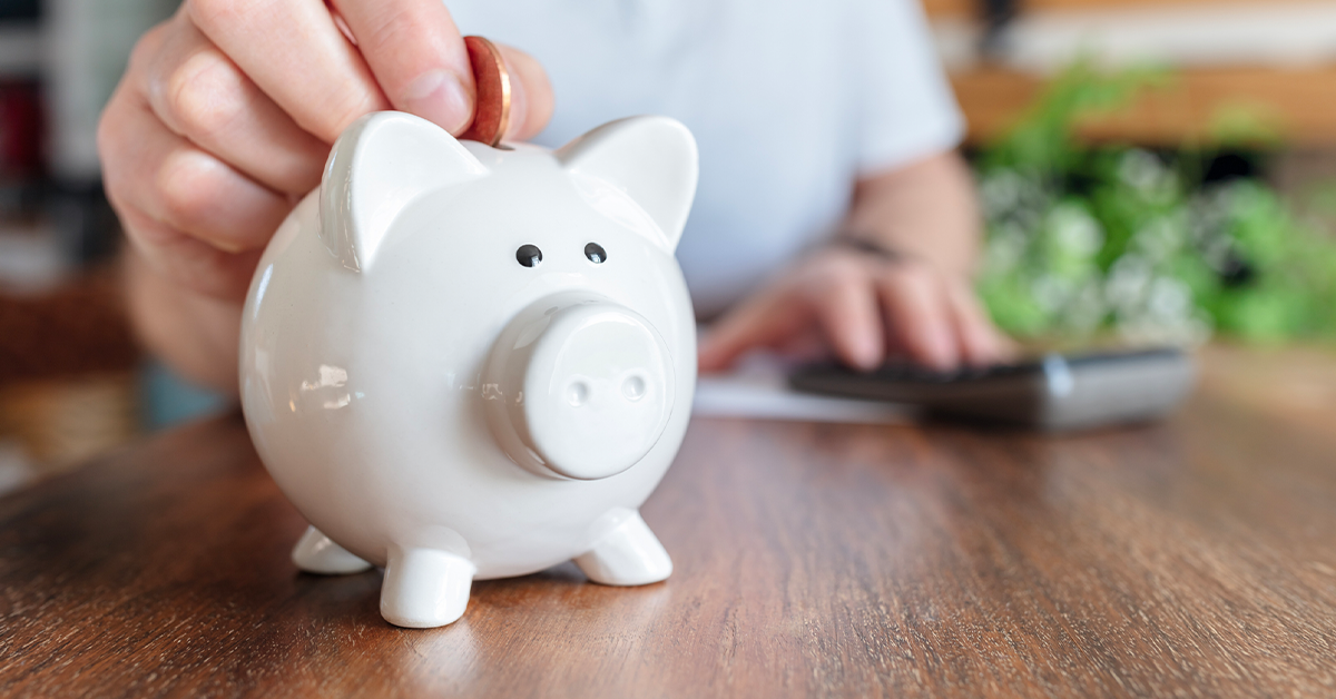 Piggy bank savings