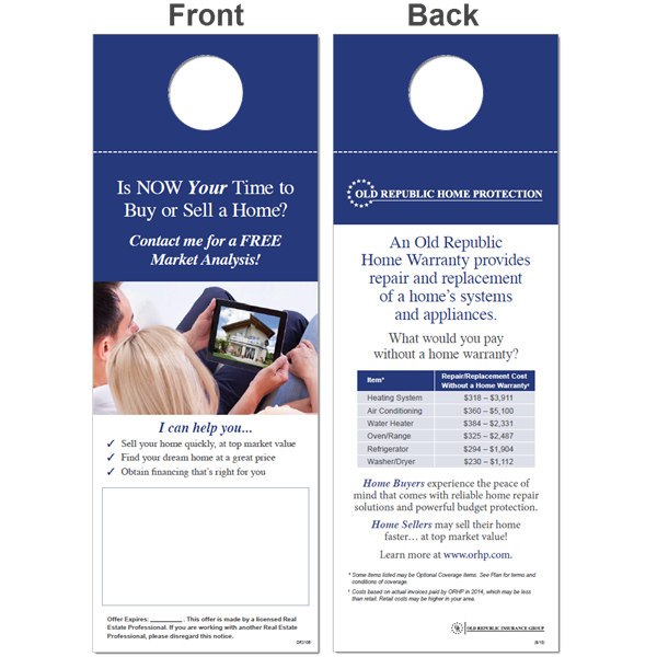 Real Estate Professionals Marketing Tools Door Hangers